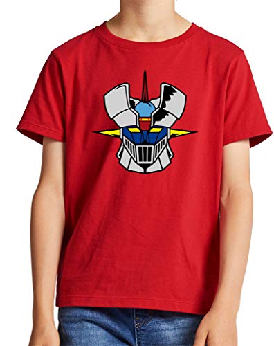 Camiseta de NIÑOS Mazinger Z Manga Anime Retro EGB 007 9-10 años