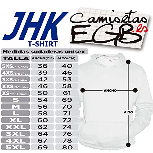 Camisetas EGB Sudadera Adulto/Niño Garfield ochenteras 80´s Retro (Blanco, XL)