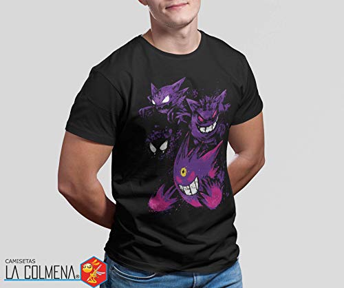 Camisetas La Colmena 3418-Ghost Evolution (Dr.Monekers)