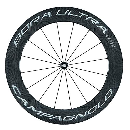 Campagnolo Bora Ultra 80 Shimano Dark-Juego de Ruedas tubulares, Color Negro, Unisex