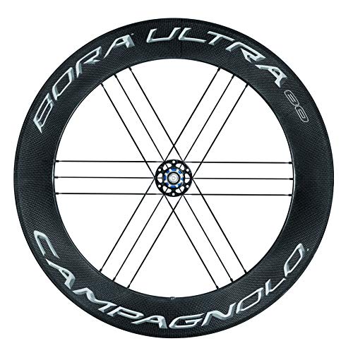 Campagnolo Bora Ultra 80 Shimano Dark-Juego de Ruedas tubulares, Color Negro, Unisex