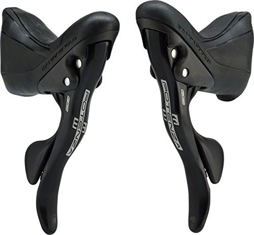 Campagnolo Potenza Ho EP Palanca 2 x 11 Velocidad, Negro