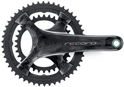 Campagnolo Record Platos y bielas 12 TI/Carb 172,5 34-50, Deportes al Aire Libre, Ciclismo,componentes de Bicicleta, Negro, Talla Única