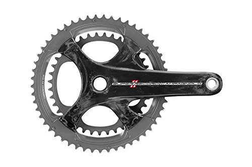 Campagnolo Super Record 11 Ti/Carbon 175 36-52 Bielas, Gris, Talla Única