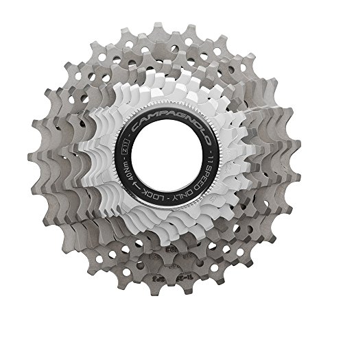 Campagnolo Super Record 11V 11-23 Cassettes y piñones, Unisex, Plata, Talla Única