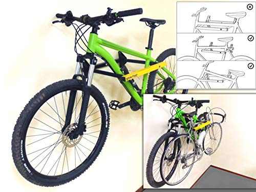 Candado y soporte antirrobo de pared para bicicletas bikeTRAP de alta seguridad. Guarda con tranquilidad tu bici !