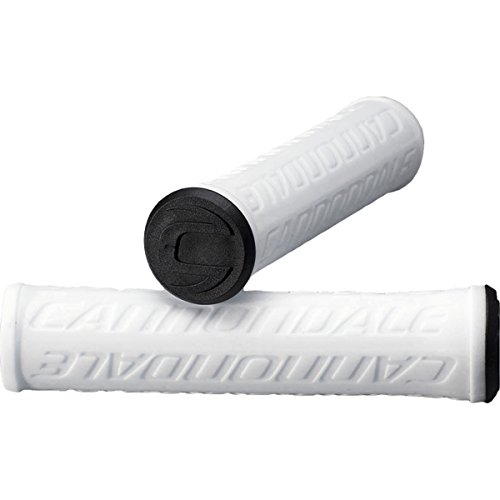 CANNONDALE - Gripset Logo Silicone, Color Blanco