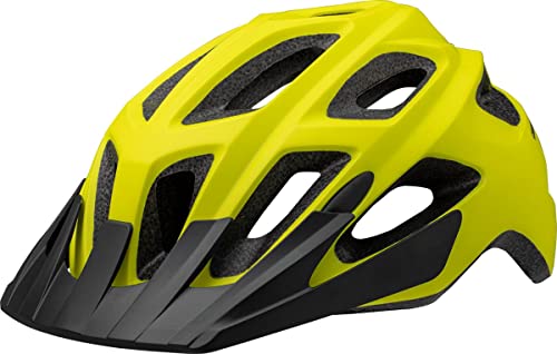 Cannondale Trail MTB 2021 - Casco para bicicleta de montaña, talla L/XL (58-62 cm), color amarillo