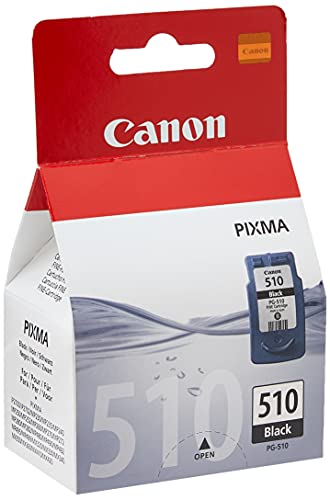 Canon PG-510 Cartucho de tinta original Negro para Impresora de Inyeccion de tinta Pixma