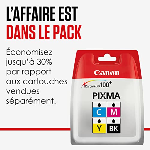 Canon PG-510+CL-511 Cartuchos de tinta BK+Tricolor para Impresora de Inyeccion de tinta Pixma iP2700-2702-MP230-240-250-252-260-270-280-480-490-492-495-499-MX320-MX330-340-350-360-410-420