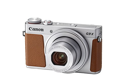 Canon PowerShot G9 X Mark II - Cámara compacta de 20.9 MP (Pantalla táctil de 3", vídeo Full HD, CMOS, Intelligent IS, Digic 7, Bluetooth) Plata
