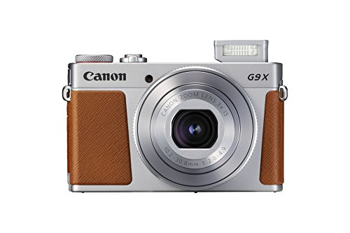 Canon PowerShot G9 X Mark II - Cámara compacta de 20.9 MP (Pantalla táctil de 3", vídeo Full HD, CMOS, Intelligent IS, Digic 7, Bluetooth) Plata