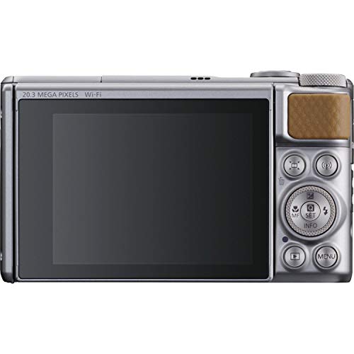 Canon PowerShot SX740 HS Cámara compacta 20,3 MP 1/2.3" CMOS 5184 x 3888 Pixeles Plata - Cámara digital (20,3 MP, 5184 x 3888 Pixeles, CMOS, 40x, 4K Ultra HD, Plata)