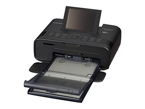 Canon Selphy CP1300 - Impresora fotográfica inalámbrica (Apple AirPrint, Mopria, pantalla abatible de 8.1 cm, tintas de 3 colores, 300 x 300 ppp) negro