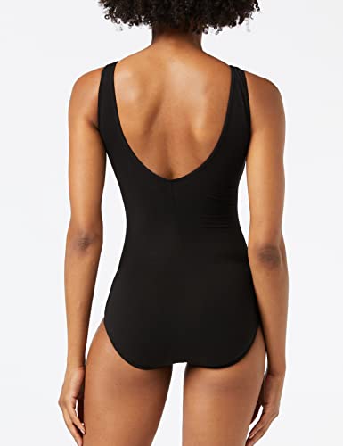 Capezio CC221 Classic Princess - Maillot de Tirantes para Mujer, Color Negro, tamaño Medium