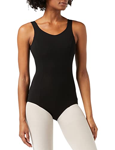 Capezio CC221 Classic Princess - Maillot de Tirantes para Mujer, Color Negro, tamaño Medium