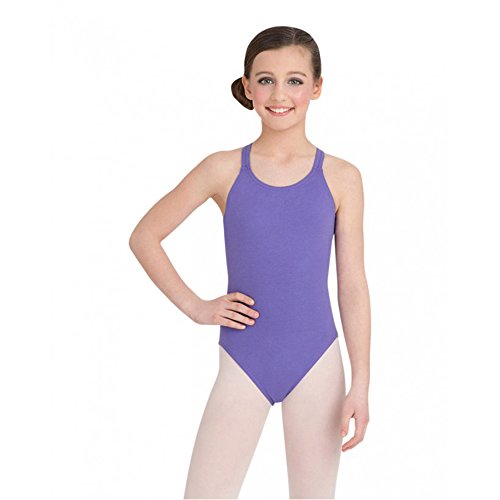 Capezio - Maillot de Mujer clásico con Doble Correa sin Mangas Classic - Mujer, Mujer, Classic - para Mujer, CC123, Blanco, S
