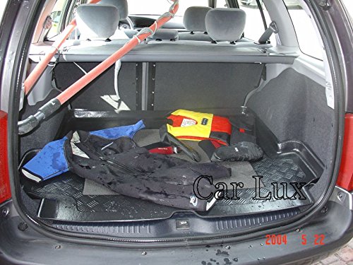 Car Lux AR05237 - Alfombra Bandeja Cubeta Protector cubre maletero a medida con antideslizante para Kona