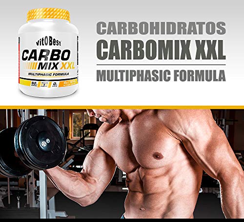 Carbohidratos CARBO MIX XXL 4 lb - Suplementos Alimentación y Suplementos Deportivos - Vitobest (Neutro)