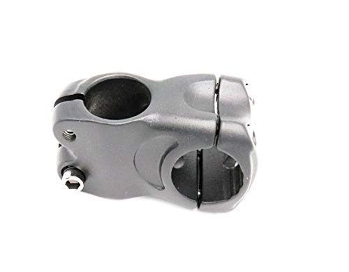 CarbonEnmy Potencia para manillar de bicicleta de aluminio, 25,4 mm, 40 mm, 10°, color negro