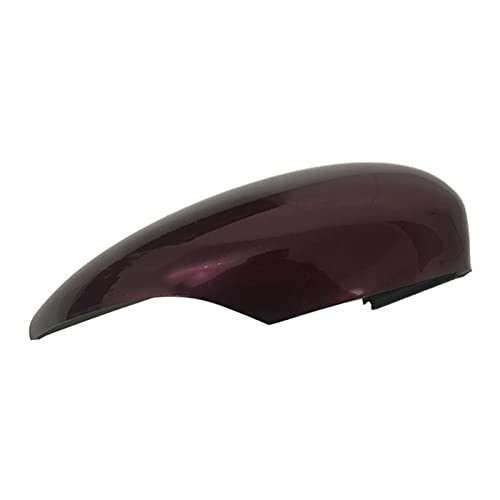 Carcasa Espejo Retrovisor Auto lateral retrovisor espejo de espejo espejo de ala tapón de cáscara de cáscara con ajuste for FORD FIESTA 2009 2010 2011 2013 2013 2014 2015 (Color : Black right)