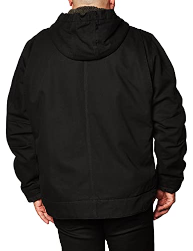 Carhartt Bartlett Jacket prendas de trabajo, Negro, L para Hombre