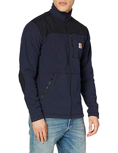 Carhartt Fallon Full-Zip Sweatshirt Sudadera, azul marino, S para Hombre