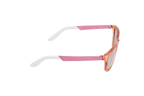 Carrera 5015/S E2 8RA Gafas de Sol, Naranja (Orange Pinkish White/Grey Violet Gold Mirror), 54 Unisex-Adulto