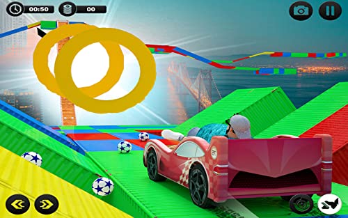 carreras divertidas de coches banana: juegos gratuitos para niños de stunt extreme car