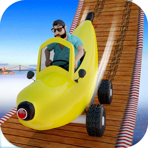 carreras divertidas de coches banana: juegos gratuitos para niños de stunt extreme car