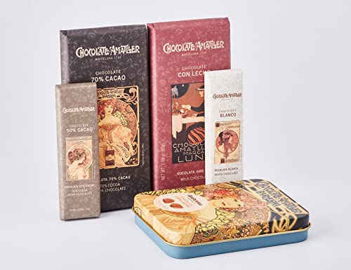 Carteles Chocolate Amatller Cesta Regalo de Chocolate Variado 266gr