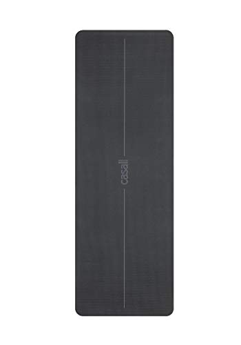 Casall - Esterilla de ejercicio unisex, 3 mm, color negro, tamaño talla única