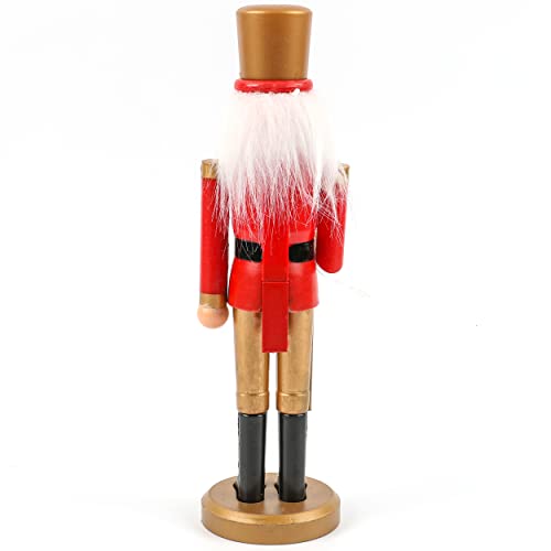 Cascanueces de Navidad Figura Soldados de Navidad Adornos de Decoración de Navidad - Rojo Sam 27cm