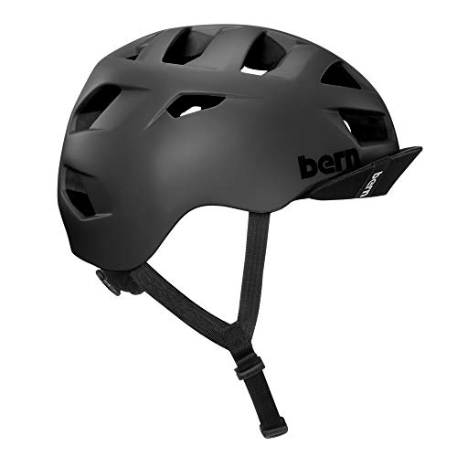 Casco Bern Allisex Allston, negro (Mattschwarz), L (59-62 cm)