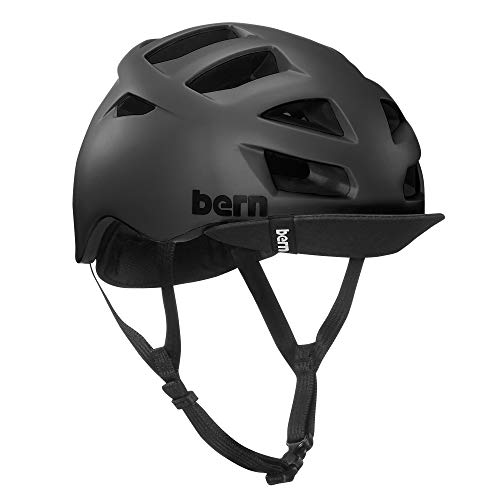 Casco Bern Allisex Allston, negro (Mattschwarz), L (59-62 cm)