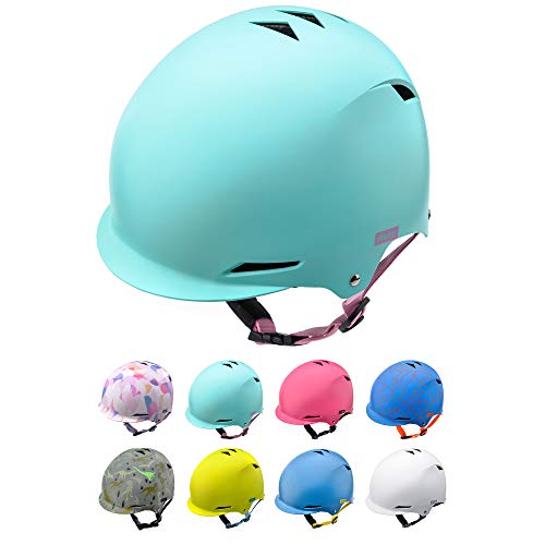 Casco Bicicleta Bebe Helmet Bici Ciclismo para Niño - Cascos para Infantil Bici Helmet para Patinete Ciclismo Montaña BMX Carretera Skate Patines monopatines (S 48-52 cm, Mint)