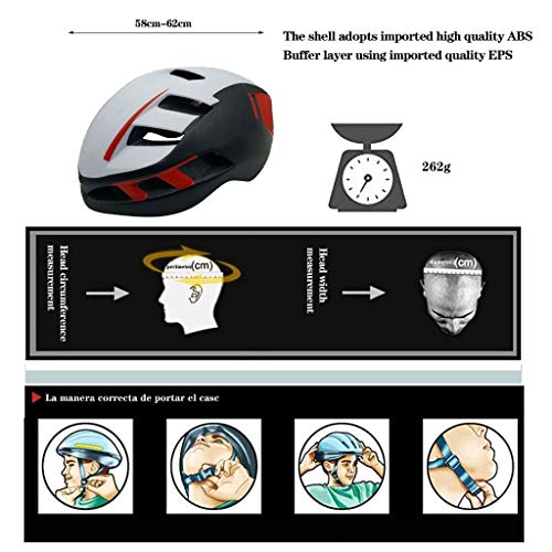 casco bicicleta mujer casco mtb hombre Casco neumático Casco de montar Casco de señoras Mountain Road Doble uso Certificación CE Casco 16 Vent Casco de confort ajustable Casco for deportes al aire lib