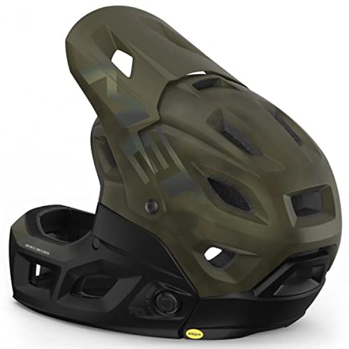 Casco de Ciclismo MET Parachute MCR Mips Verde/Negro - Talla M (56-58 cm)