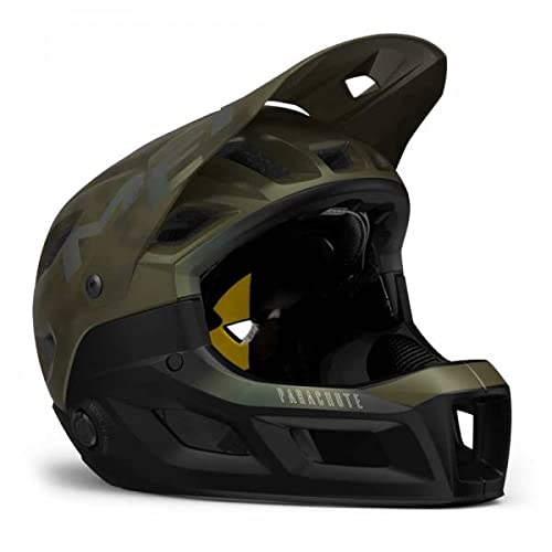 Casco de Ciclismo MET Parachute MCR Mips Verde/Negro - Talla M (56-58 cm)