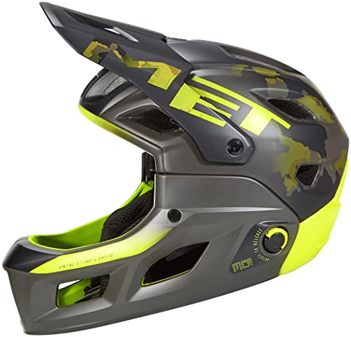 Casco Met Parachute MCR Mips Camo/Lime Green Talla L