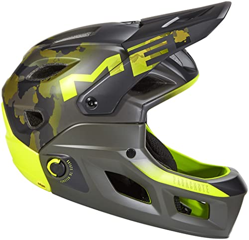 Casco Met Parachute MCR Mips Camo/Lime Green Talla L