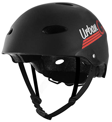 Casco Movilidad Urbana URBANGLIDE GLM2 Adulto Talla M Negro