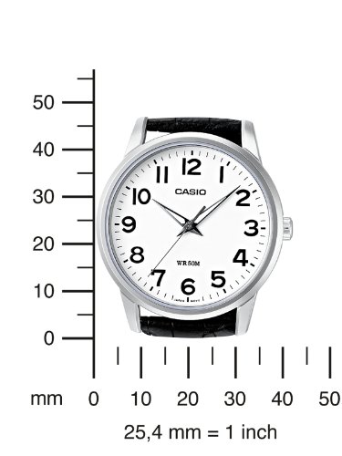 Casio Reloj Analogico para Hombre de Cuarzo con Correa en Piel MTP-1303PL-7BVEF