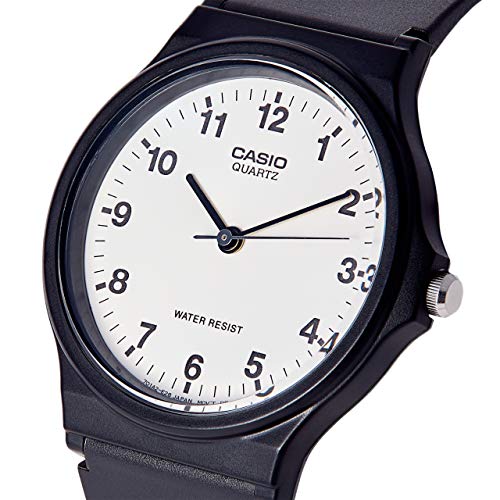 Casio Reloj Analógico para Hombre de Cuarzo con Correa en Resina MQ-24-7BLLGF