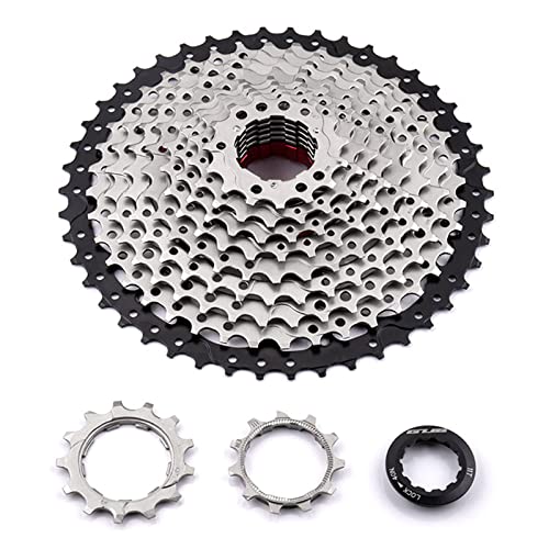 Cassette de 11 Velocidades MTB de Rueda Libre, Múltiple Tipo Buje Roscado 11T-46, para Bicicleta de Montaña, Bicicleta de Carretera, MTB