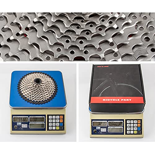 Cassette de 11 Velocidades MTB de Rueda Libre, Múltiple Tipo Buje Roscado 11T-46, para Bicicleta de Montaña, Bicicleta de Carretera, MTB