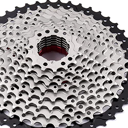 Cassette de 11 Velocidades MTB de Rueda Libre, Múltiple Tipo Buje Roscado 11T-46, para Bicicleta de Montaña, Bicicleta de Carretera, MTB