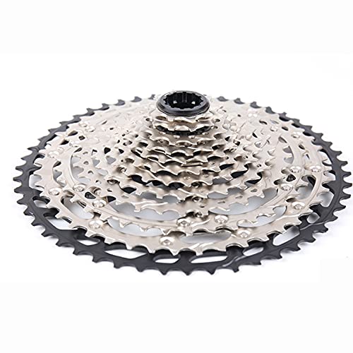 Cassettes y piñones Bicicleta de Montaña con Volante de Inercia de 12 Velocidades XT M8100 SLX M7100 Base Micro-Spline 10-45/10-51 Dientes, para Personas a Las Que Les Gusta Andar en Bicicleta de Am