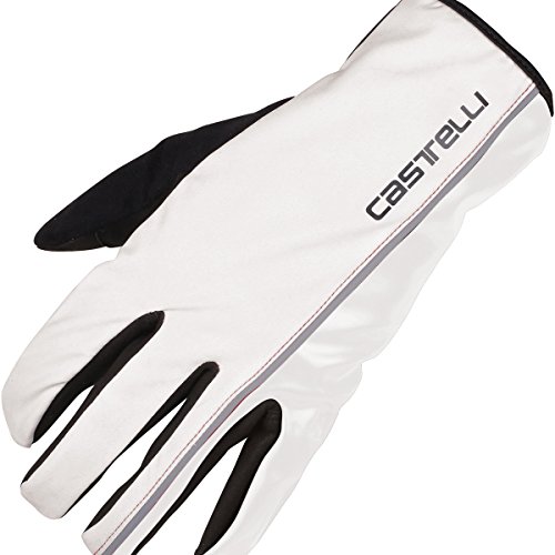 Castelli 2015/16 Nano XT Guantes de ciclismo de invierno de dedo completo - K14534 (Blanco - XL)