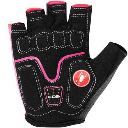 Castelli 4519060-022 DOLCISSIMA 2W Glove Guantes Ciclismo Mujer Pink Fluo L